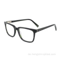 Square Full Rim Vintage Fancy Stylish Unisex Metal Acetat Spektakel Rahmen Brillen Brillen